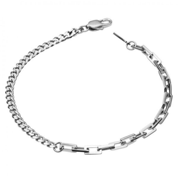 Fred Bennett B5406 Mixed Chain Style Bracelet