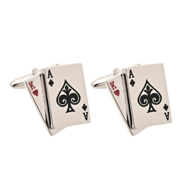Harvey Makin Hm2389 Playing Cards Cufflinks