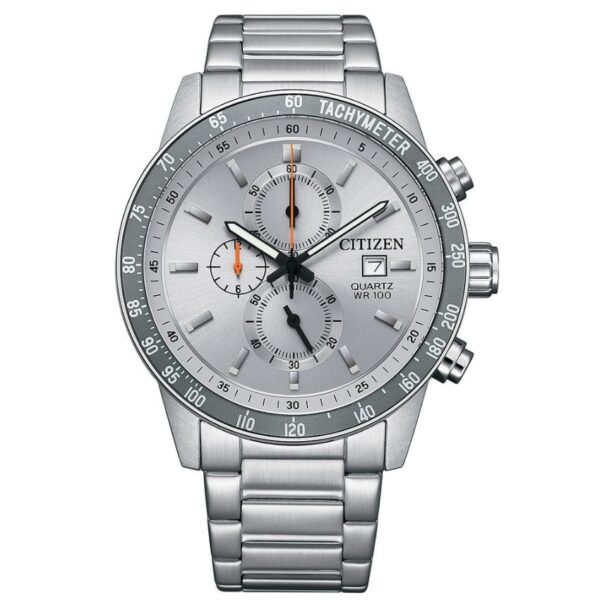 Citizen AN3688-58H Men’s Chronograph Tachymeter Stainless Steel Quartz Watch