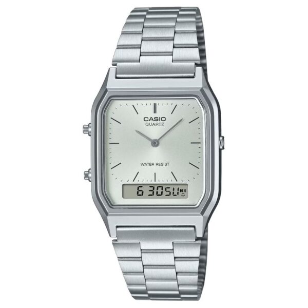 Casio AQ-230A-7AMQYDF Vintage Turq Dial Ana-Digi Watch