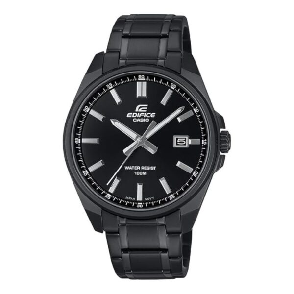 Casio EFV-150DC-1AVUDF Men’s Edifice Analog Black Dial Black Ion-Plated Stainless Steel Bracelet Watch