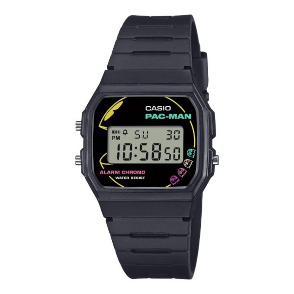 Casio Vintage x PAC-MAN F-91WPC-1ADR Illuminator Digital Small Watch