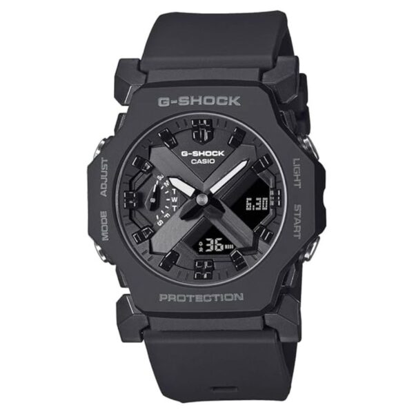 Casio GA-2300-1ADR Men’s Analog-Digital Black Dial Resin Strap Watch