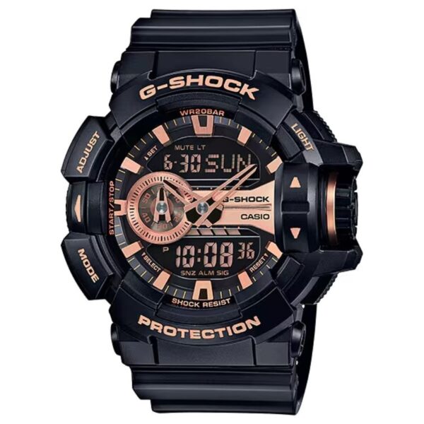Casio GA-400GB-1A4DR G-Shock Men’s Black Rubber Watch