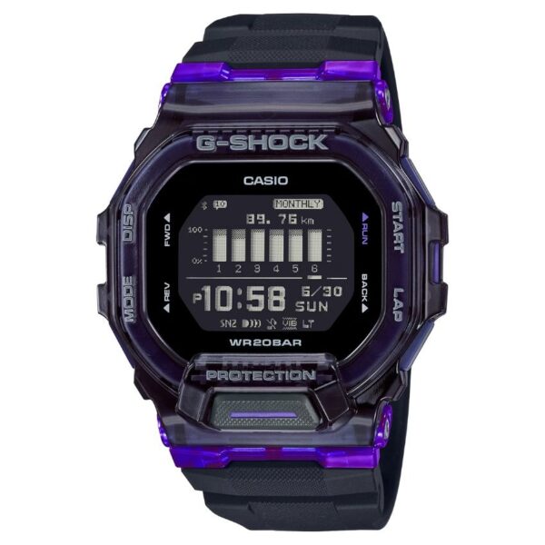 Casio GBD-200SM-1A6DR G-shock Men’s G-Squad Bluetooth watch.