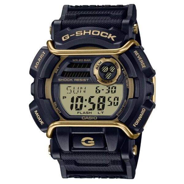 Casio GD-400GB-1B2DG Men’s G-Shock Digital Black and Gold Resin Watch