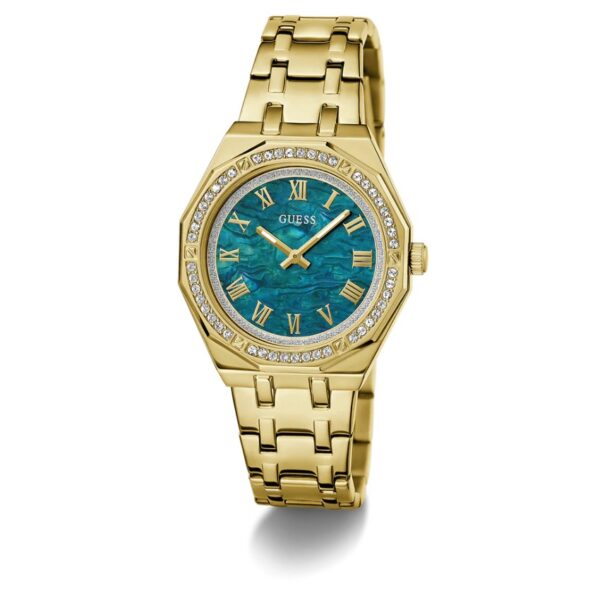 Guess GW0770L2 Women’s Mother Of Pearl Dial Gold Bracelet Watch