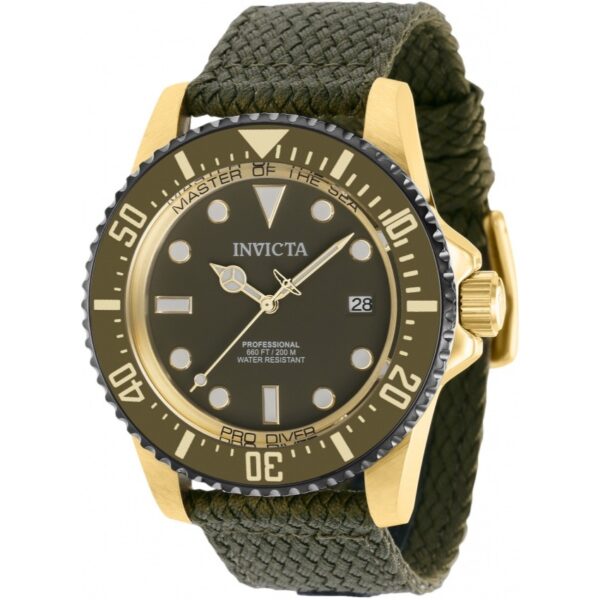 Invicta 38240 Men’s Pro Diver Automatic Green Dial Watch