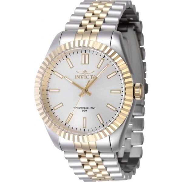 Invicta 47484 Men’s Specialty Silver Dial Two-Tone Bracelet Watch