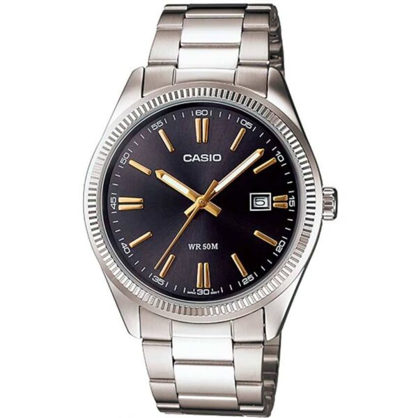 Casio MTP-1302D-1A2VDF Men’s Enticer Black Dial Small Watch