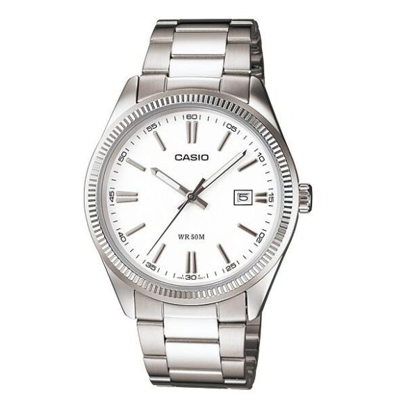 Casio Gent’s MTP-1302D-7A1VDF Enticer Silver Dial Small Watch