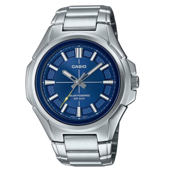 Casio MTP-RS100D-2AVDF Men’s Solar Powered Bracelet Watch