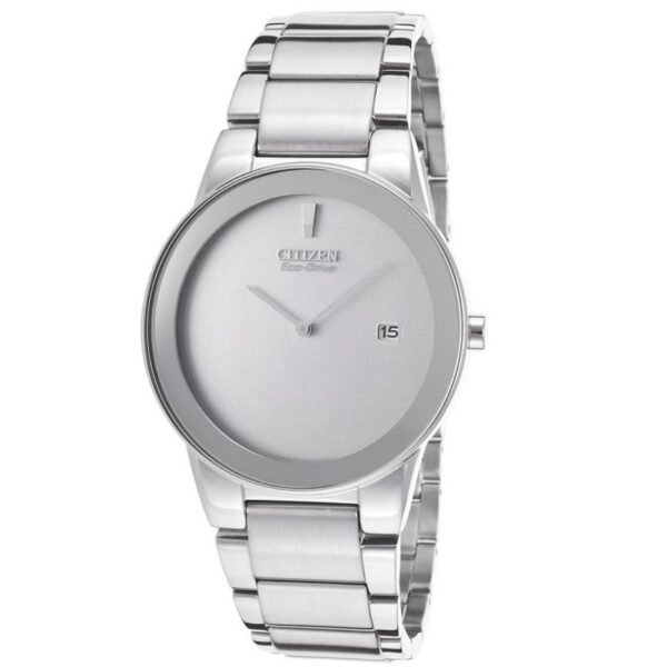 Citizen AU1060-51A Men’s Axiom Eco-Drive Stainless Steel Silver Dial Watch