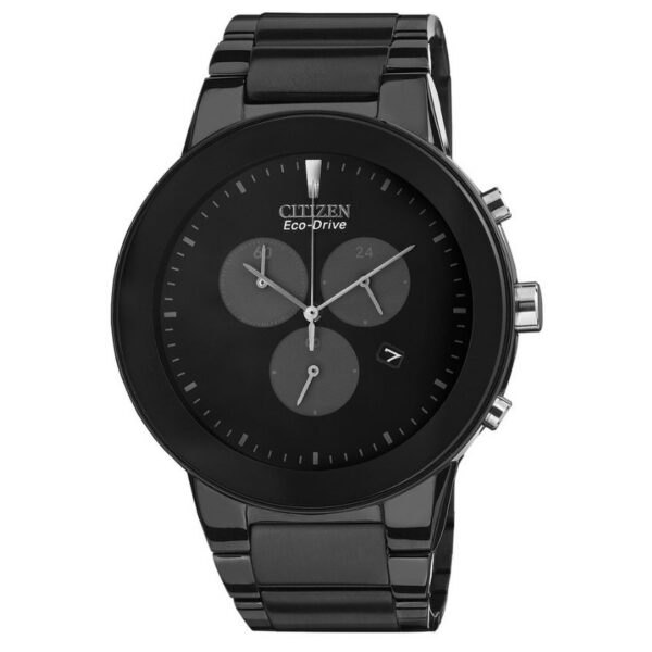 Citizen AT2245-57E Men’s Axiom Eco-Drive Chronograph Black Watch