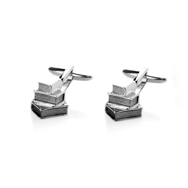 Harvey Makin HM2254 Stack of Books Cufflinks