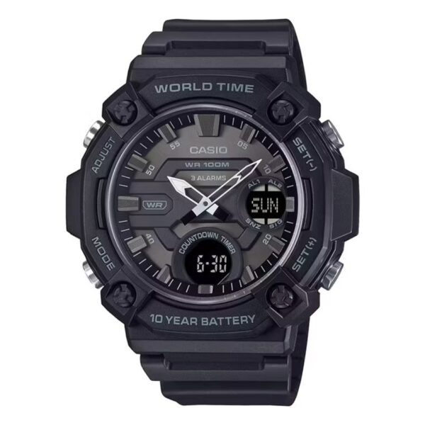 Casio AEQ-120W-1BVDF Men’s Analog-Digital Watch