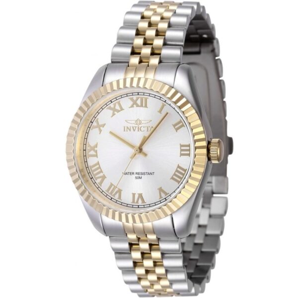Invicta INV47414 Women’s Specialty Quartz Two-Tone Stainless Steel Case Silver Dial Two-Tone Stainless Steel Bracelet Watch